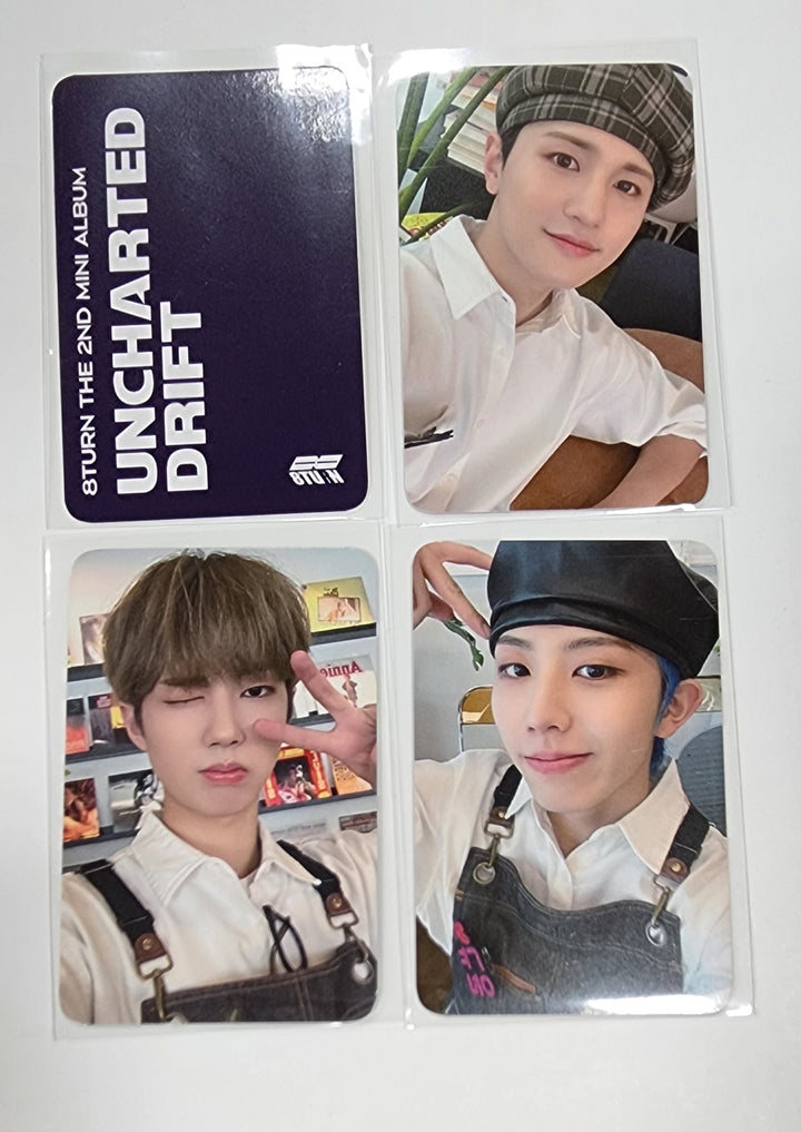 8TURN "UNCHARTED DRIFT" 2nd Mini Album - Ktown4U Drink Event Photocard - HALLYUSUPERSTORE
