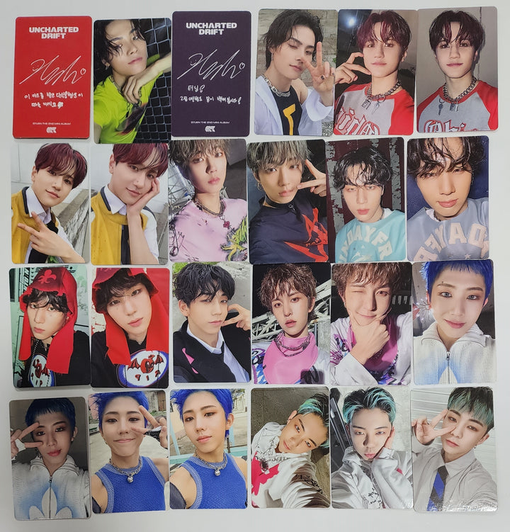 8TURN "UNCHARTED DRIFT" 2nd Mini Album - Official Photocard - HALLYUSUPERSTORE