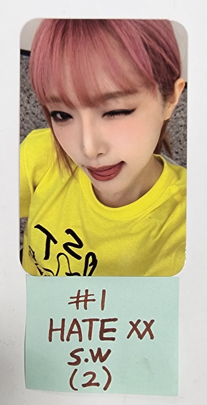 Yena "HATE XX" - Soundwave Fansign Event Photocard - HALLYUSUPERSTORE