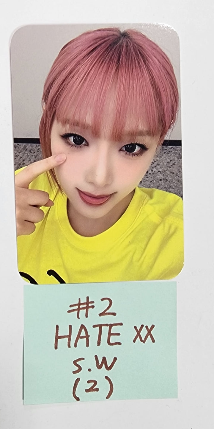 Yena "HATE XX" - Soundwave Fansign Event Photocard - HALLYUSUPERSTORE