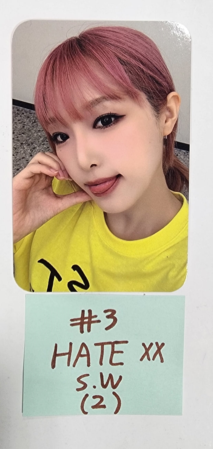 Yena "HATE XX" - Soundwave Fansign Event Photocard - HALLYUSUPERSTORE