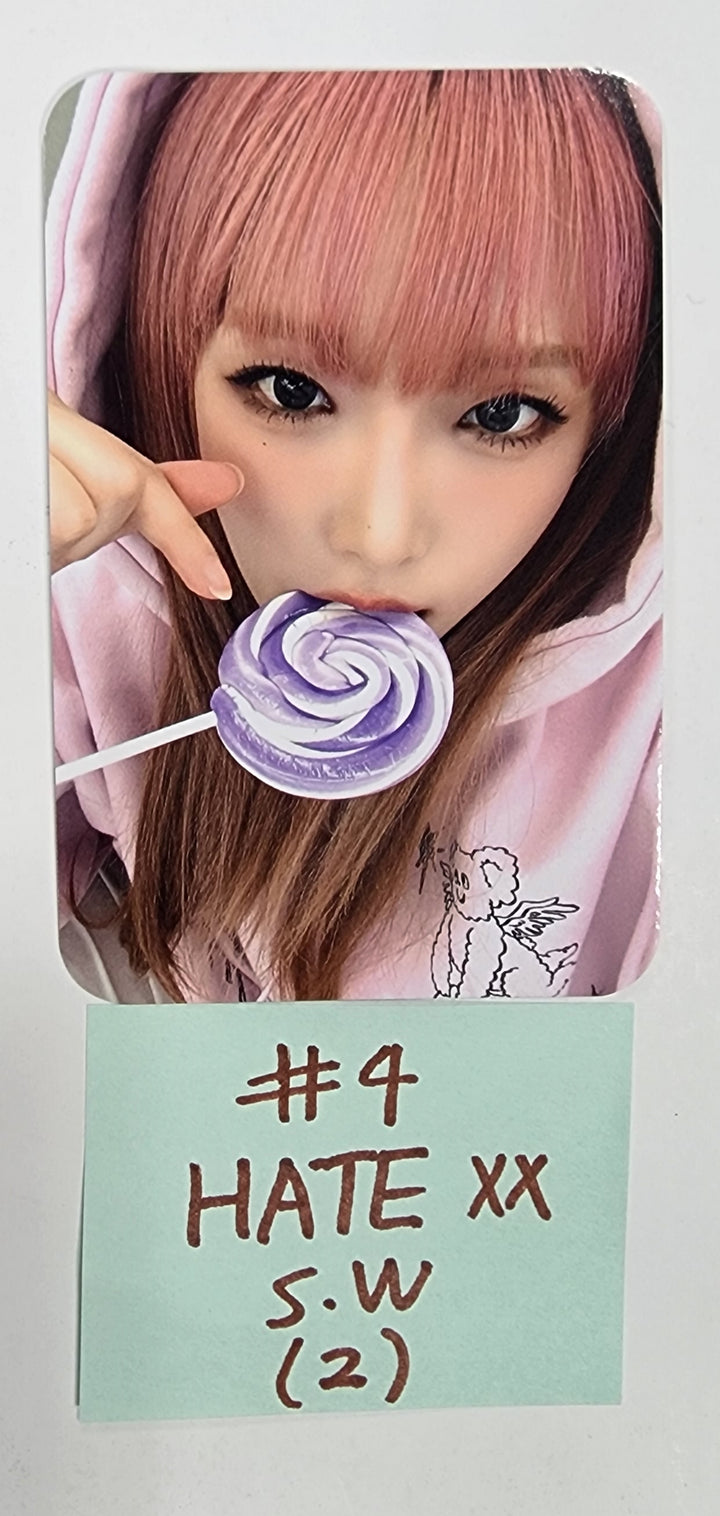 Yena "HATE XX" - Soundwave Fansign Event Photocard - HALLYUSUPERSTORE