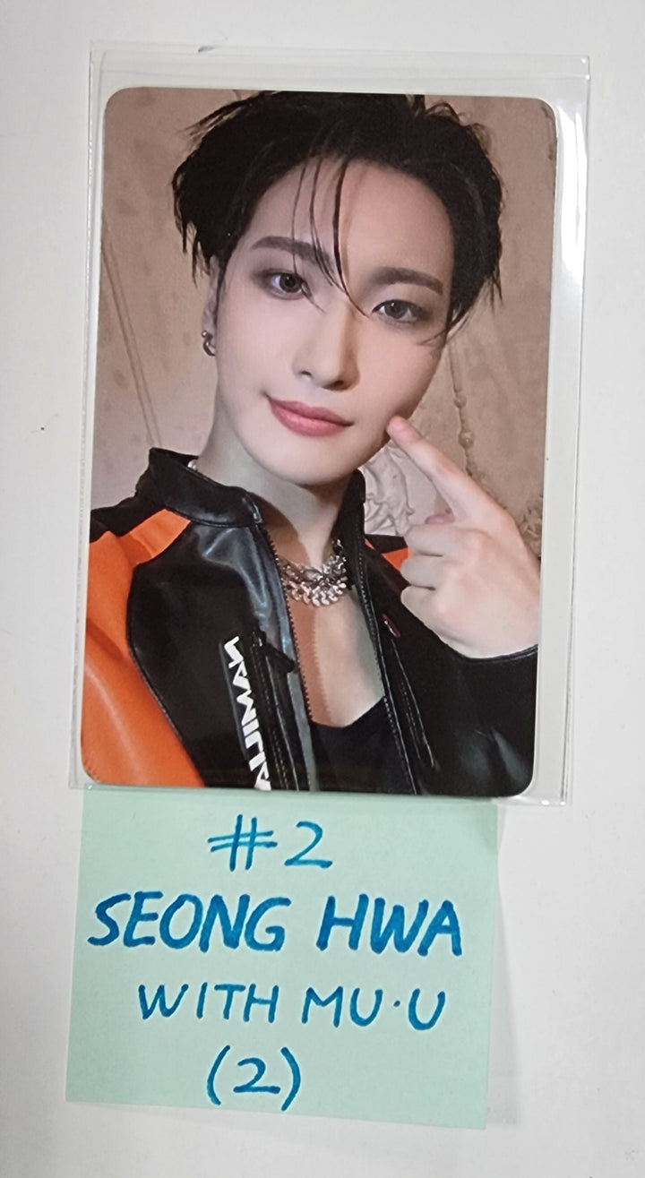 ATEEZ "THE WORLD EP.2 " - Withmuu Fansign Event Photocard Round 2 - HALLYUSUPERSTORE