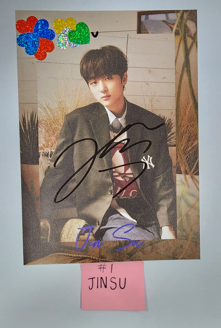 LUN8 "CONTINUE?" - A Cut Page From Fansign Event Album - HALLYUSUPERSTORE