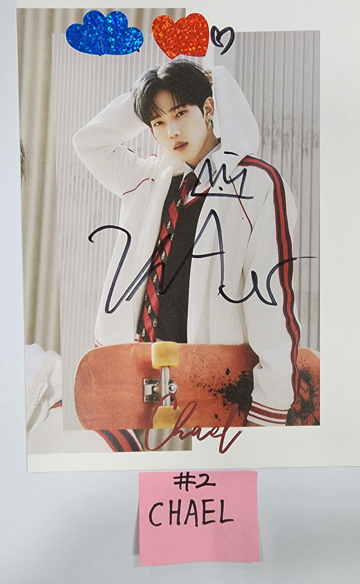 LUN8 "CONTINUE?" - A Cut Page From Fansign Event Album - HALLYUSUPERSTORE