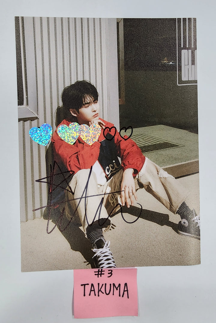 LUN8 "CONTINUE?" - A Cut Page From Fansign Event Album - HALLYUSUPERSTORE