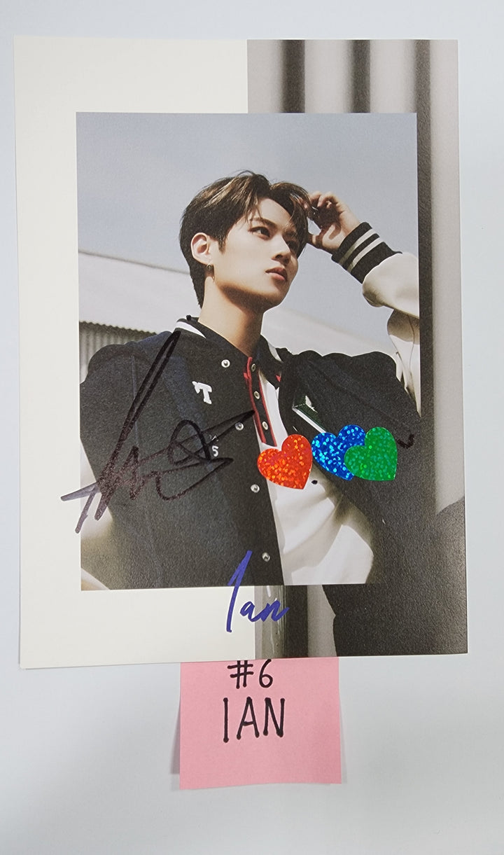 LUN8 "CONTINUE?" - A Cut Page From Fansign Event Album - HALLYUSUPERSTORE