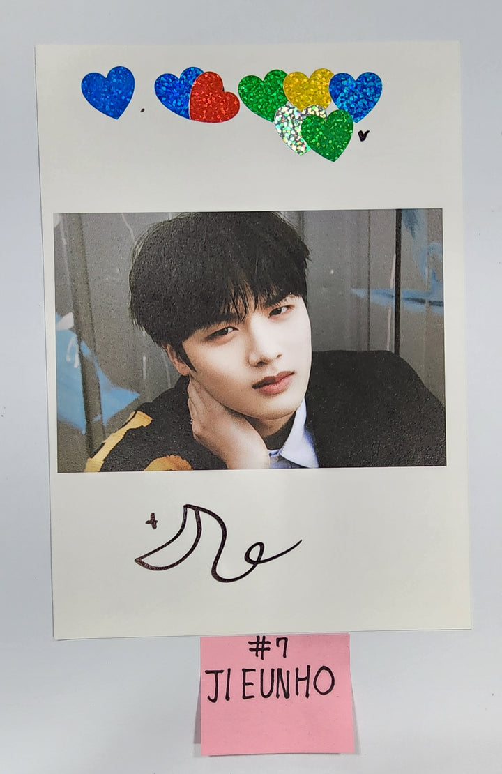 LUN8 "CONTINUE?" - A Cut Page From Fansign Event Album - HALLYUSUPERSTORE