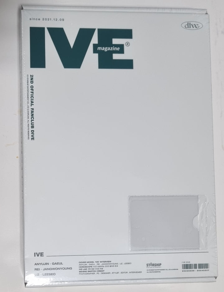 IVE - 2st Official Fanclub DIVE Membership Event Official Kit - HALLYUSUPERSTORE