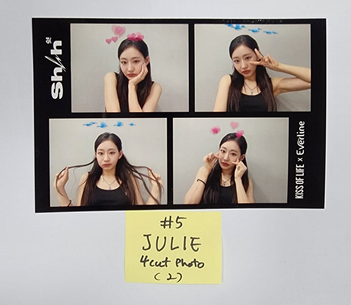 KISS OF LIFE "KISS OF LIFE" - Everline Lucky Draw Event Photocard, Gotcha Event MD - HALLYUSUPERSTORE