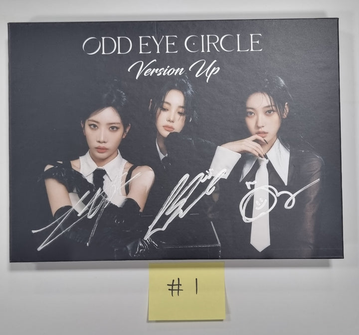 ODD EYE CIRCLE "Version Up"- Hand Autographed(Signed) Promo Album - HALLYUSUPERSTORE
