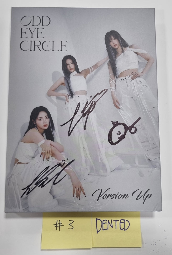 ODD EYE CIRCLE "Version Up"- Hand Autographed(Signed) Promo Album - HALLYUSUPERSTORE