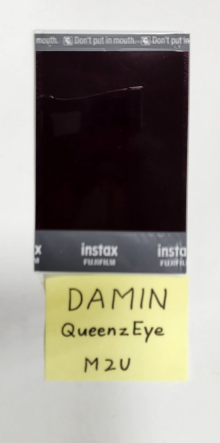 Damin (Of Queenz Eye) "UNI-Q" - Hand Autographed(Signed) Polaroid - HALLYUSUPERSTORE