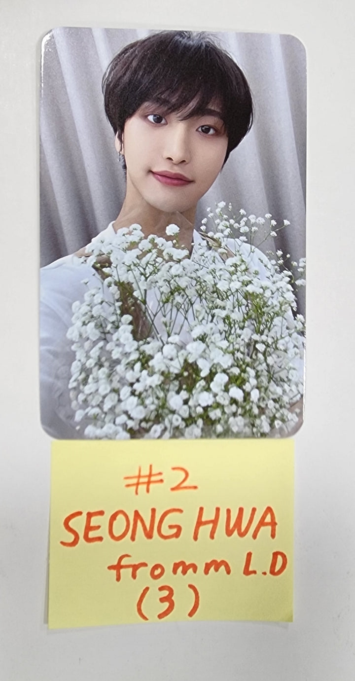 ATEEZ "THE WORLD EP.2 " - Fromm Lucky Draw Event Photocard, Keyring - HALLYUSUPERSTORE