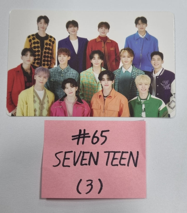 Seventeen "FOLLOW" - Official Trading Photocard (2) - HALLYUSUPERSTORE