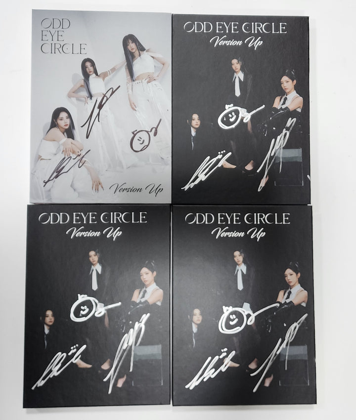 ODD EYE CIRCLE "Version Up"- Hand Autographed(Signed) Promo Album - HALLYUSUPERSTORE