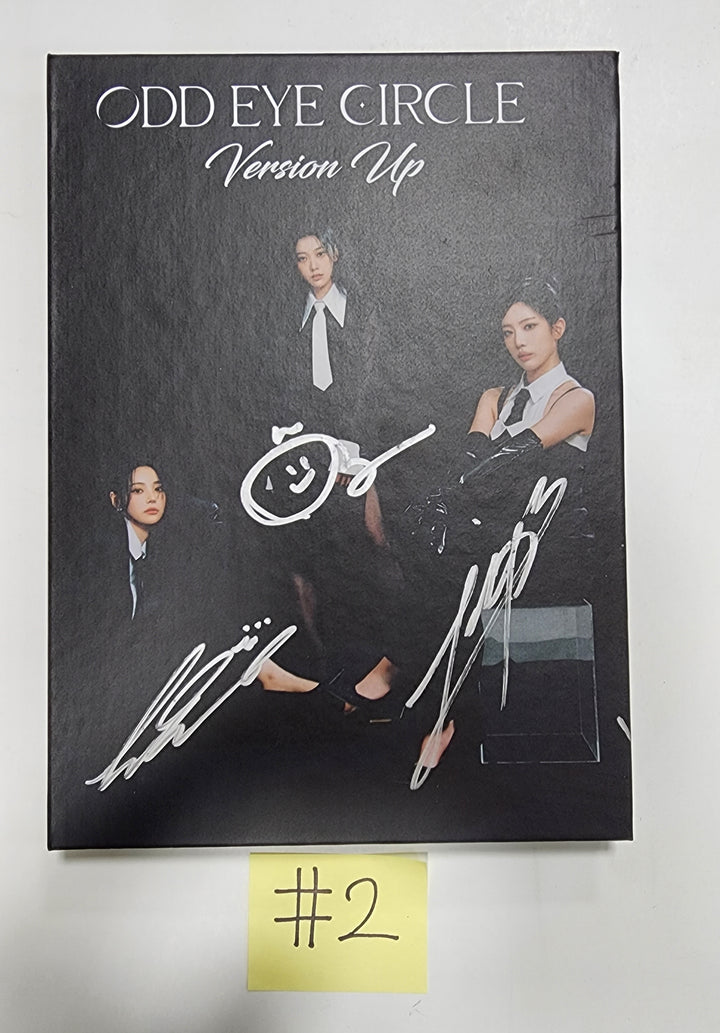 ODD EYE CIRCLE "Version Up"- Hand Autographed(Signed) Promo Album - HALLYUSUPERSTORE