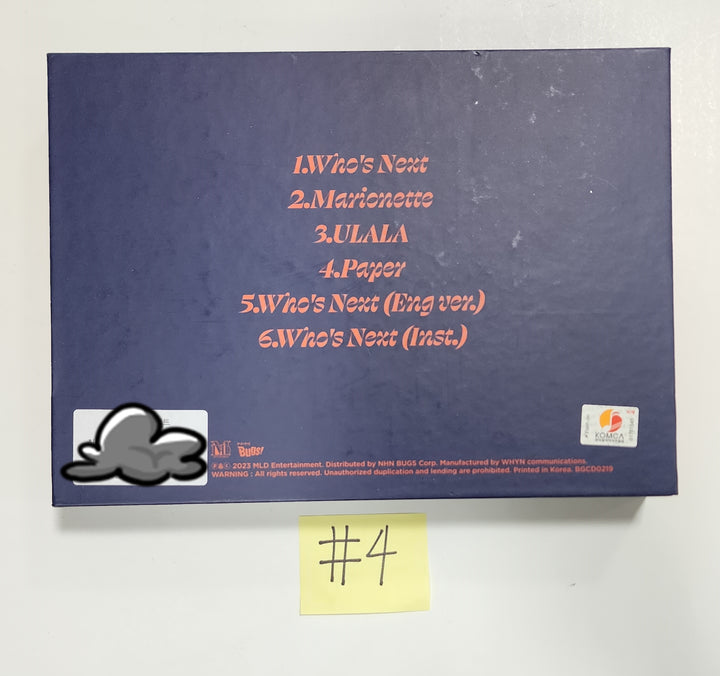 Lapillus "GIRL's ROUND Part. 2" - Hand Autographed(Signed) Promo Album - HALLYUSUPERSTORE