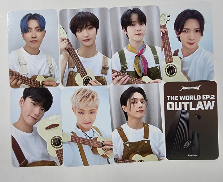 ATEEZ "THE WORLD EP.2 " - Everline Fansign Event Photocard Round 2 - HALLYUSUPERSTORE