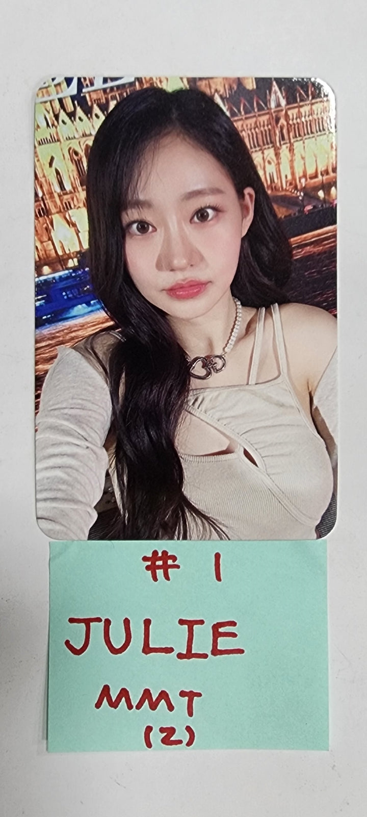KISS OF LIFE "KISS OF LIFE" - MMT Fansign Event Photocard - HALLYUSUPERSTORE