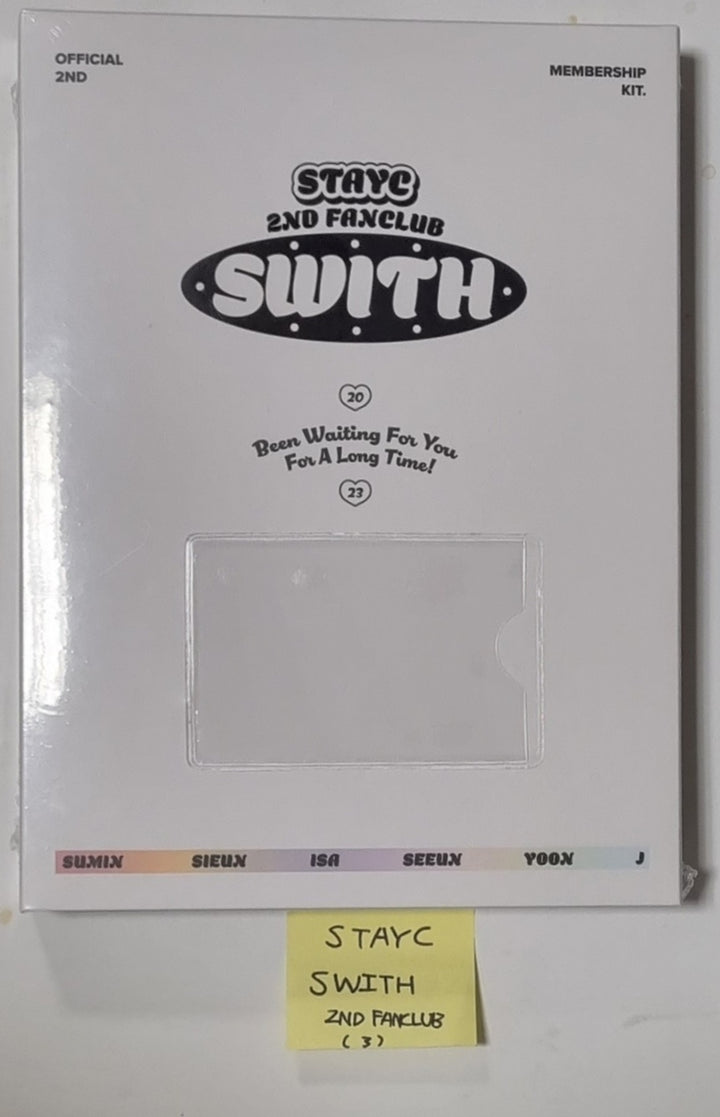 StayC - STAYC OFFICIAL FANCLUB SWITH 2nd MEMBERSHIP KIT - HALLYUSUPERSTORE