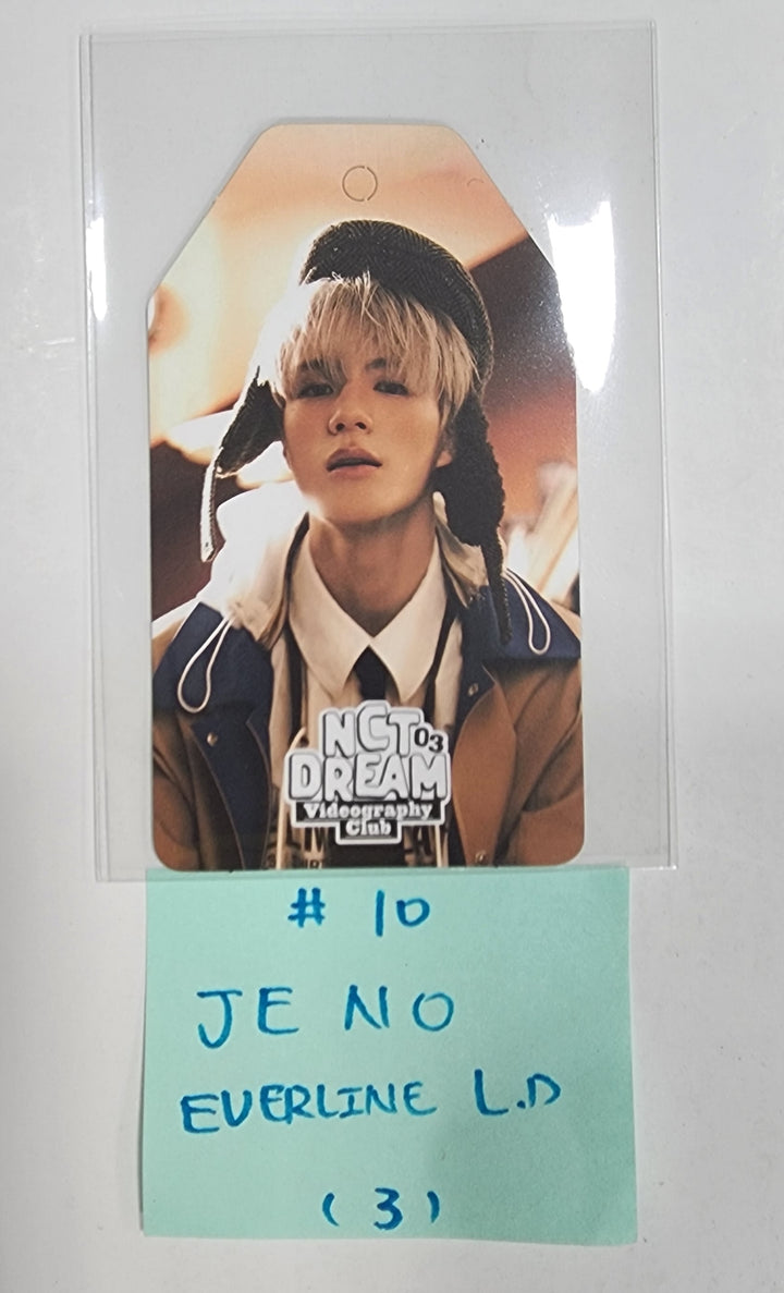 NCT Dream "ISTJ" - Everline Lucky Draw Event Photocard, Paper Tag, Can Mirror, Pin Button - HALLYUSUPERSTORE