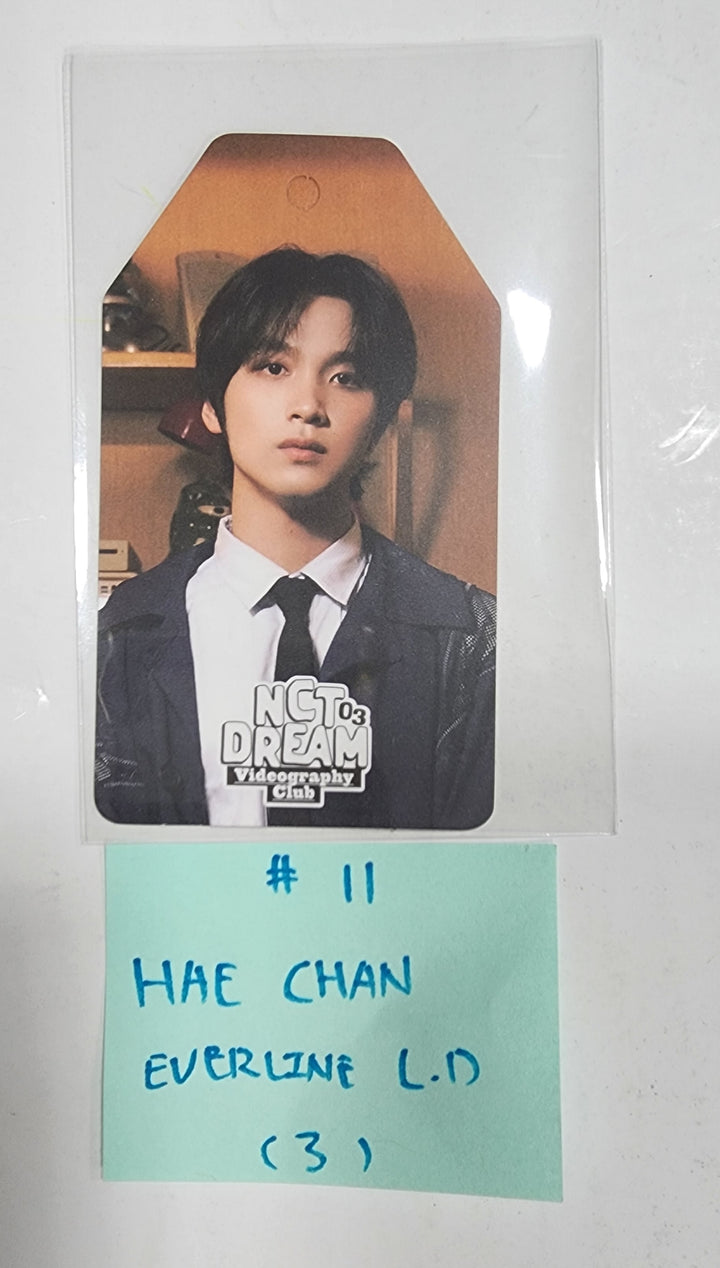 NCT Dream "ISTJ" - Everline Lucky Draw Event Photocard, Paper Tag, Can Mirror, Pin Button - HALLYUSUPERSTORE