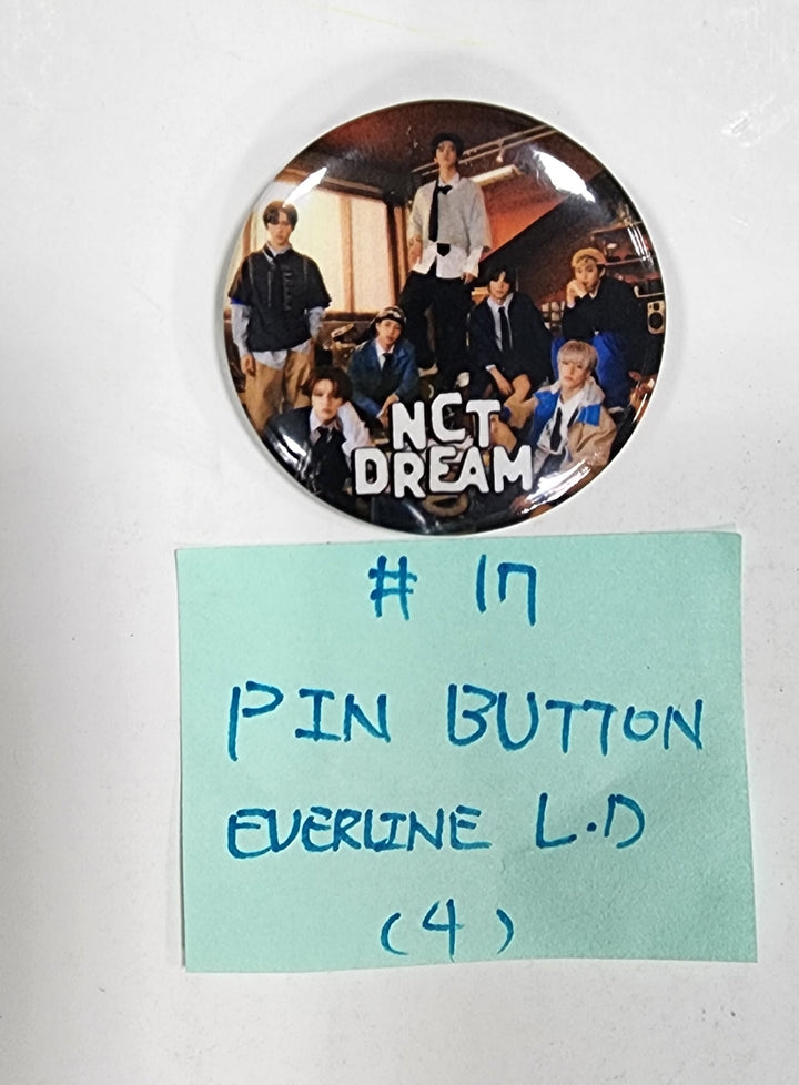 NCT Dream "ISTJ" - Everline Lucky Draw Event Photocard, Paper Tag, Can Mirror, Pin Button - HALLYUSUPERSTORE