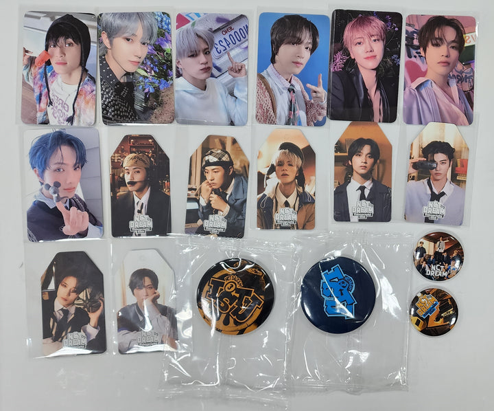 NCT Dream "ISTJ" - Everline Lucky Draw Event Photocard, Paper Tag, Can Mirror, Pin Button - HALLYUSUPERSTORE