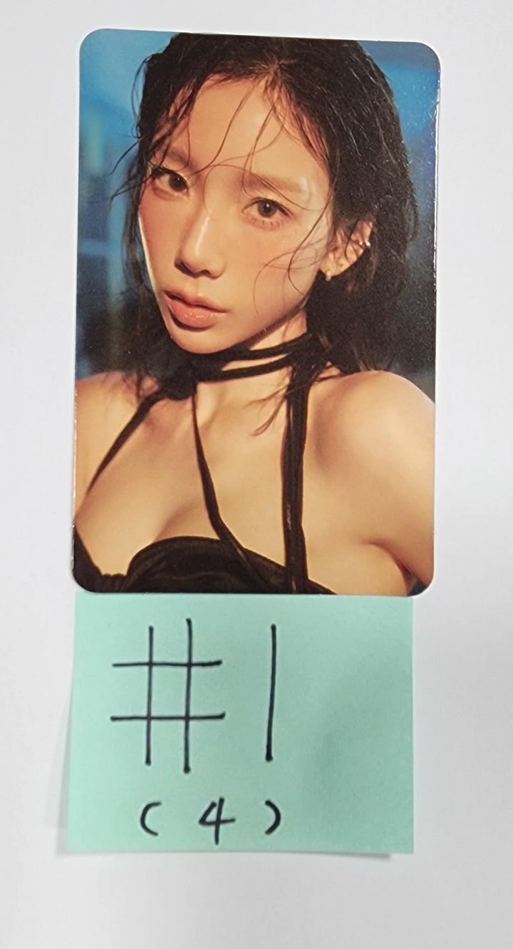 TAEYEON "The ODD Of LOVE" CONCERT - Fortune Scratch Photocard - HALLYUSUPERSTORE