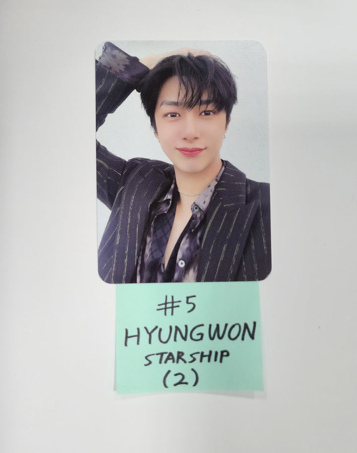 Shownu X Hyungwon "The Unseen" - Starship Pre-Order Benefit Photocard