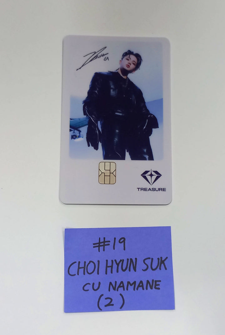 Treasure "REBOOT" - CU Offline Event Lucky Draw Event Photocard + Namane Card - HALLYUSUPERSTORE