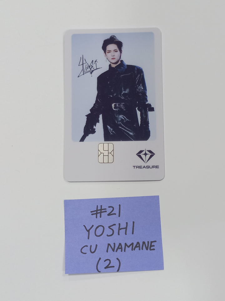 Treasure "REBOOT" - CU Offline Event Lucky Draw Event Photocard + Namane Card - HALLYUSUPERSTORE