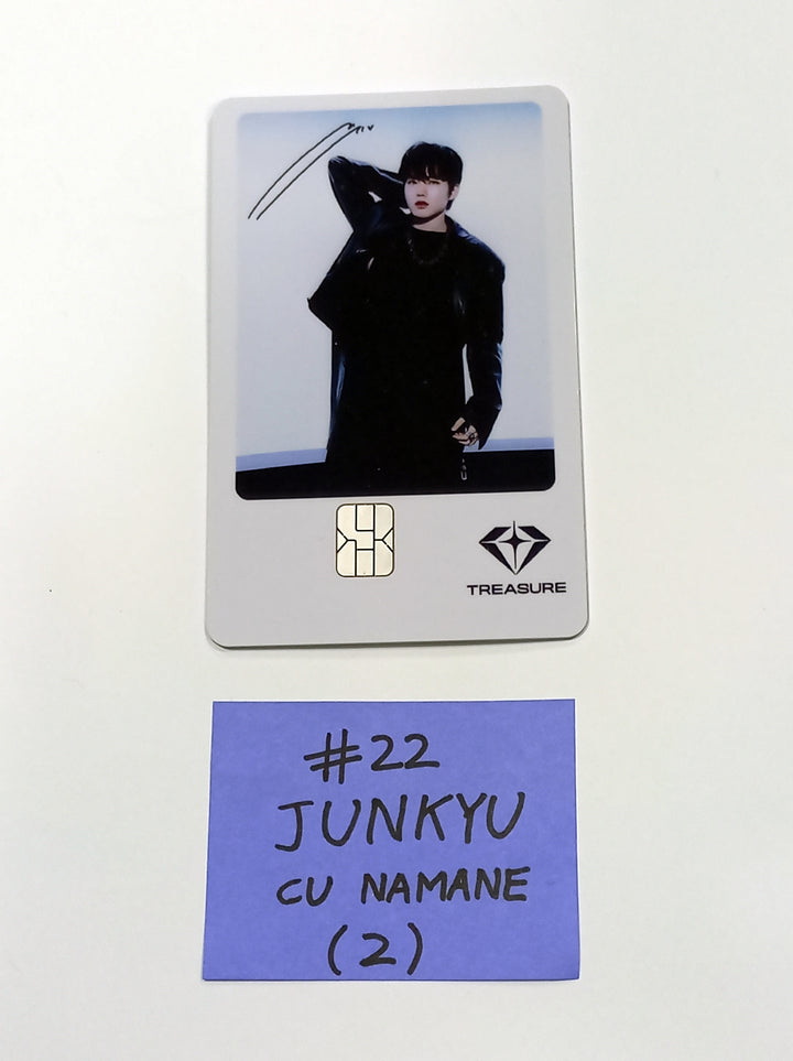 Treasure "REBOOT" - CU Offline Event Lucky Draw Event Photocard + Namane Card - HALLYUSUPERSTORE