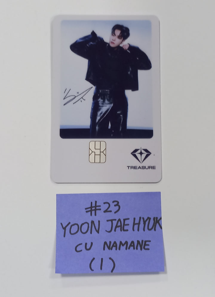 Treasure "REBOOT" - CU Offline Event Lucky Draw Event Photocard + Namane Card - HALLYUSUPERSTORE