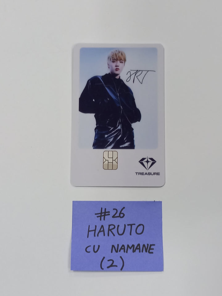 Treasure "REBOOT" - CU Offline Event Lucky Draw Event Photocard + Namane Card - HALLYUSUPERSTORE