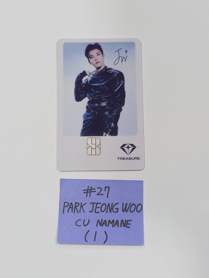 Treasure "REBOOT" - CU Offline Event Lucky Draw Event Photocard + Namane Card - HALLYUSUPERSTORE