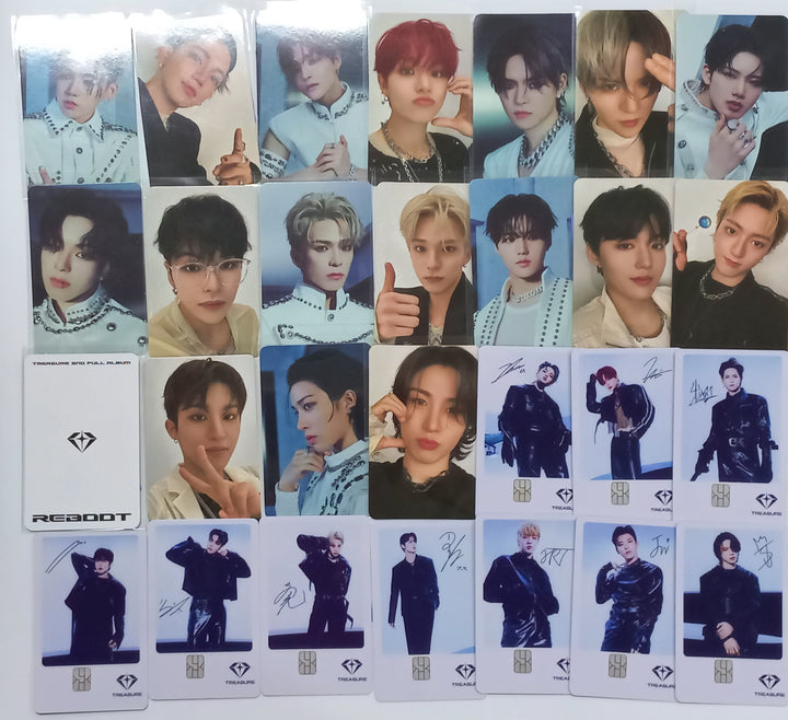 Treasure "REBOOT" - CU Offline Event Lucky Draw Event Photocard + Namane Card - HALLYUSUPERSTORE