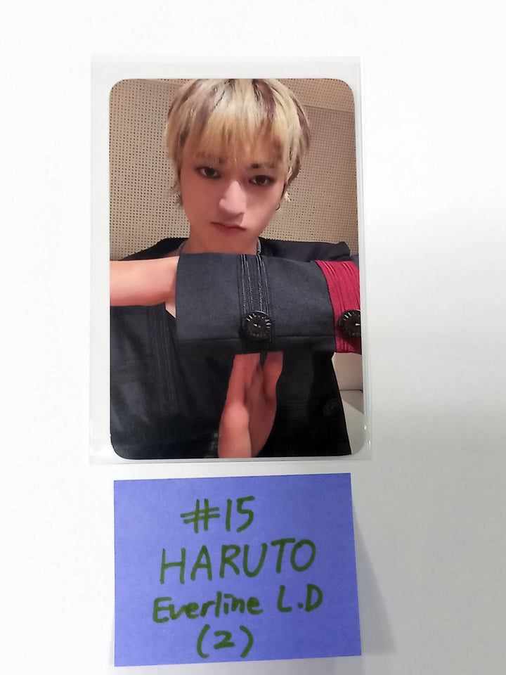 Treasure "REBOOT" - Everline Lucky Draw Event Photocard + Official LD Gift - HALLYUSUPERSTORE