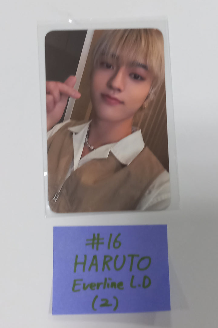 Treasure "REBOOT" - Everline Lucky Draw Event Photocard + Official LD Gift - HALLYUSUPERSTORE