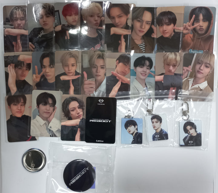 Treasure "REBOOT" - Everline Lucky Draw Event Photocard + Official LD Gift - HALLYUSUPERSTORE