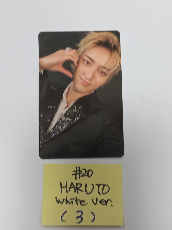 Treasure "REBOOT" - Official Photocard (White Ver.) - HALLYUSUPERSTORE