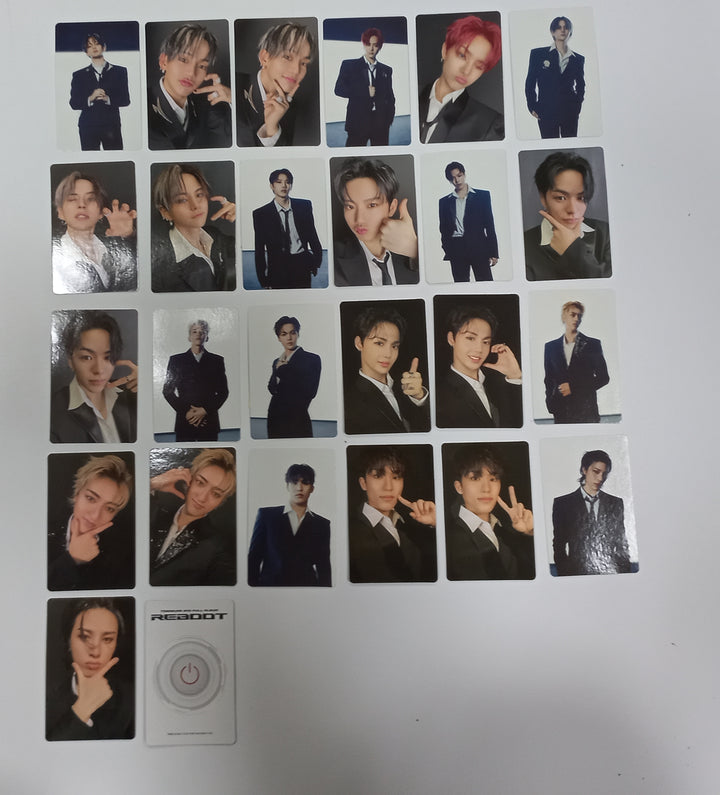 Treasure "REBOOT" - Official Photocard (White Ver.) - HALLYUSUPERSTORE