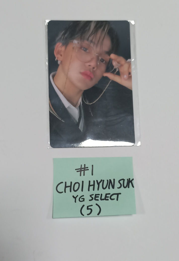 Treasure "REBOOT" - YG Select Pre-Order Benefit Photocard - HALLYUSUPERSTORE