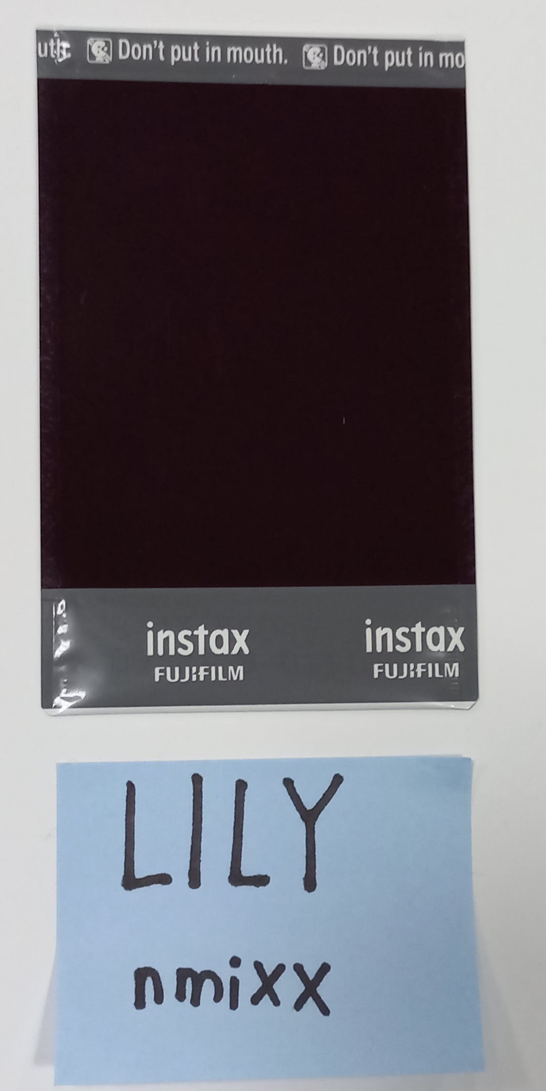 Lily (Of NMIXX) "A Midsummer NMIXX’s Dream" - Hand Autographed(Signed) Polaroid - HALLYUSUPERSTORE