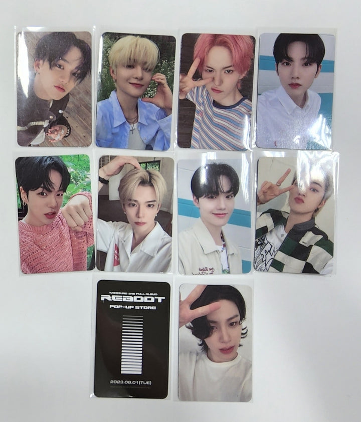 Treasure 2nd Full "REBOOT" - YG Official Pop-Up Store Lucky Draw Event Photocard - HALLYUSUPERSTORE