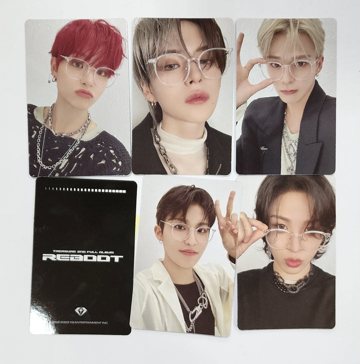 Treasure 2nd Full "REBOOT" - Official Photocard (Kit Album) - HALLYUSUPERSTORE