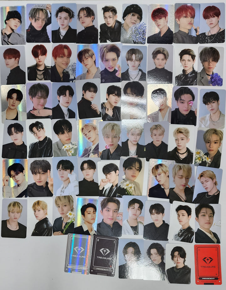 Treasure 2nd Full "REBOOT" Pop-Up Store - Official Trading Card (1) - HALLYUSUPERSTORE