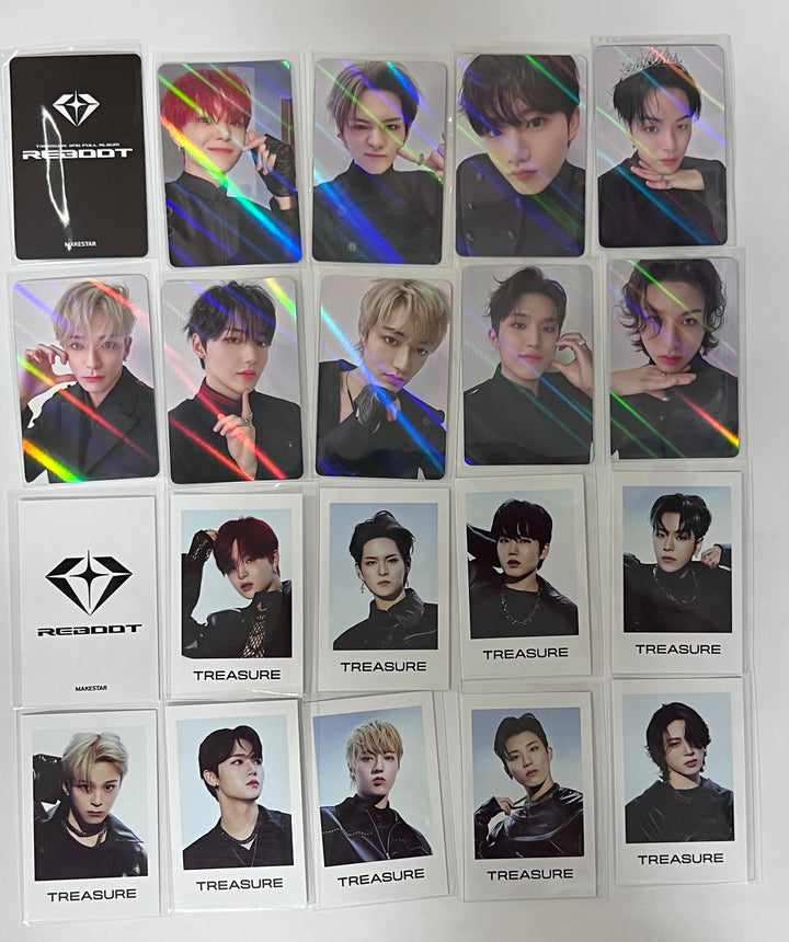 Treasure 2nd Full "REBOOT" - Makestar Pre-Order Benefit Hologram Photocard - HALLYUSUPERSTORE