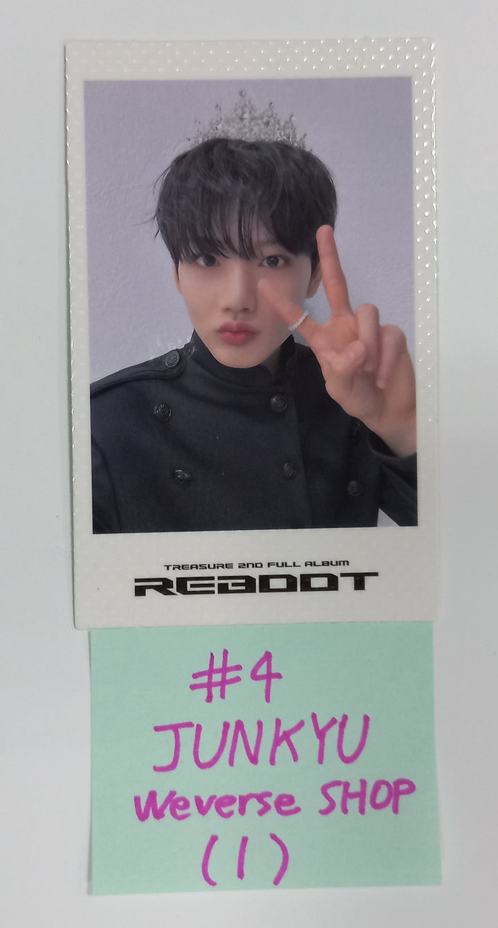 Treasure 2nd Full "REBOOT" - Weverse Pre-Order Benefit Photocard - HALLYUSUPERSTORE